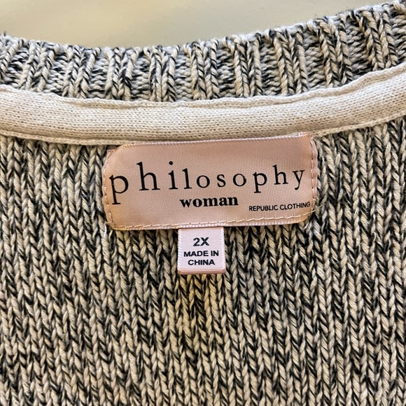 Philosophy knit sweater - Picture 8 of 8